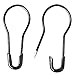 Pengxiaomei 1000 Pcs Bulb Pin, Metal Black Safety Gourd Pins, Calabash Pin Bead Needle Pins DIY Home Accessories, Suitable for The Tailor
