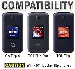 GORGCASE for Alcatel Go Flip 4 Case TCL Flip Pro