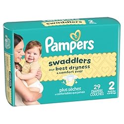 Pampers Baby Diapers - Swaddlers - Size 2, 29