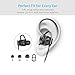 SMARTOMI MOTTO Active Noise-Cancelling Headphones Bluetooth 4.1 Wireless Earphones with Mic Stereo Headset Premium Bass Sound 7 Hours Sweatproof In-Ear Earbuds for iPhone Android Smartphones
