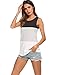 Hount Woman's Sleeveless Plus Size Shirt Summer Tank Tops (Black, M)