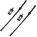 HIPA (Pack of 2) Fuel Line Hose Tube with Filter for STIHL FS120 FS200 FS250 FS300 FS350 FS400 FS450 Weedeater
