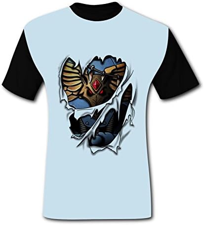 3D Printing Space Wolves Armor Trend Humor T Shirts Short Sleeve for Mens S