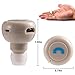 OWIKAR® Mini In-ear Invisible Bluetooth V4.0 Headset Wireless Stereo Bluetooth Earphone Headphones Earbuds Hands-free with Mic for iPhone Samsung HTC Smartphones iPad Tablets (Beige)