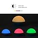 Tumbler Mushroom Touch Sensor Nightlight With 7 Color Changing LED Night Light For Baby