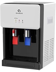 Avalon Countertop Self Cleaning Bottleless Water Cooler Water Dispenser - Hot & Cold Water, NSF Certified Filter- UL/Energy Star Approved- White