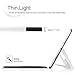 IVSO Apple iPad Pro 10.5 Case With Keyboard Ultra-Thin DETACHABLE Bluetooth Keyboard Stand Case / Cover + Pencil holder for Apple iPad Pro 10.5-inch 2017 Version Tablet(White)