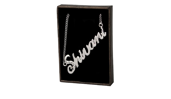 Zacria Indian Name Necklaces Shivani 