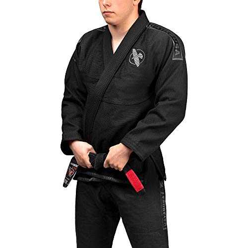 Hayabusa Lightweight Jiu Jitsu Gi - Black, A3 Hayabusa Lightweight Jiu Jitsu Gi - Black, A3