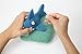 Woolbuddy Needle Felting Pad, Needle Felting Mat, Needle Felting Supplies, Foam Pad Alternative, Wool Felting Mat, Made of Felting Wool, for Needle Felting, 6inx6inx1.5in (Lime)