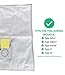 Crucial Vacuum Replacement Cloth Bags Part # 433934 20-5055 20-50557 02050557000 20-50558 609307 - Compatible With Kenmore Allergen Filtration Cloth Bags Replacement Parts, 5055 50557 50558 (3 Pack)