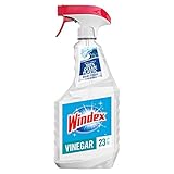 Windex with Vinegar Glass Cleaner, 23 fl oz Trigger Bottle