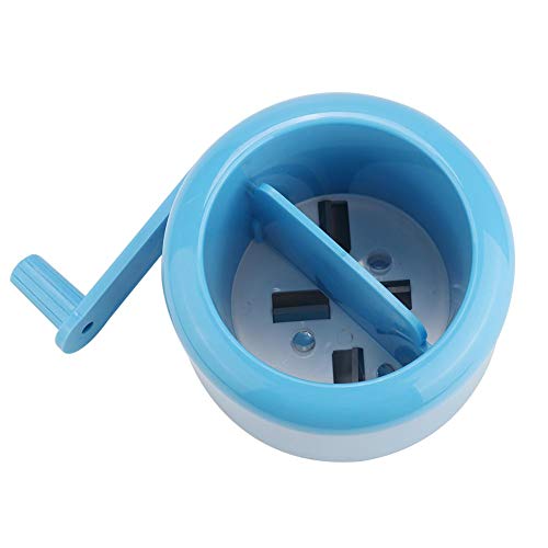 Jimfoty Manual Ice Crusher, Portable Hand Crank Ice Crusher Grinder Household Ice Shaver Snow Cone Maker Kitchen Tool