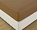 Mellanni King Fitted Sheet - Iconic Collection Bedding Sheets with up to 16 inch Deep Pocket - Soft & Cooling - Fade & Stain Resistant - 1 PC (King, Mocha)
