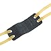 ChezMax Set of 24 Outdoor Hunting Slingshot Rubber Bands Tubing for Anti-Slip Catapult Latex Bungee Tube Microfiber Cow Leather Wrapper Four Stripes