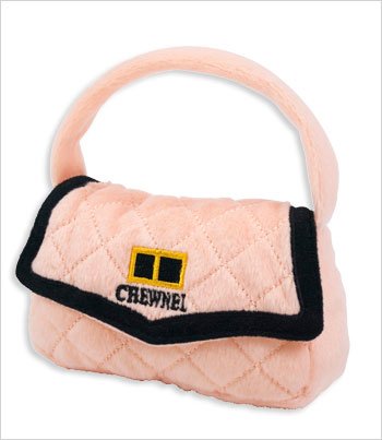 Chewnel Bag Plush Parody Dog Toy w/ Squeaker by Dog Diggin Designs