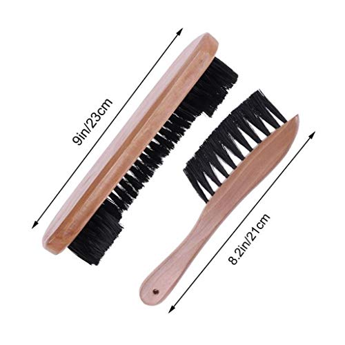 Reminder me Brush Wooden Pool Table Cleaning Tool Accessories 9 Inch Pair Billiard Table Rail