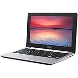 ASUS C200MA Chromebook 11.6 Inch, Intel Dual Core, 4GB RAM, 16G EMMC + TPM (Black)
