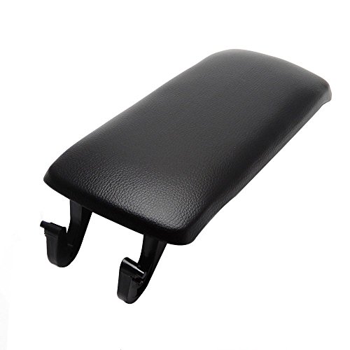 Issyzone Center Console Latch Lid Armrest Cover for 1998-2005 Audi C5 A6, Black
