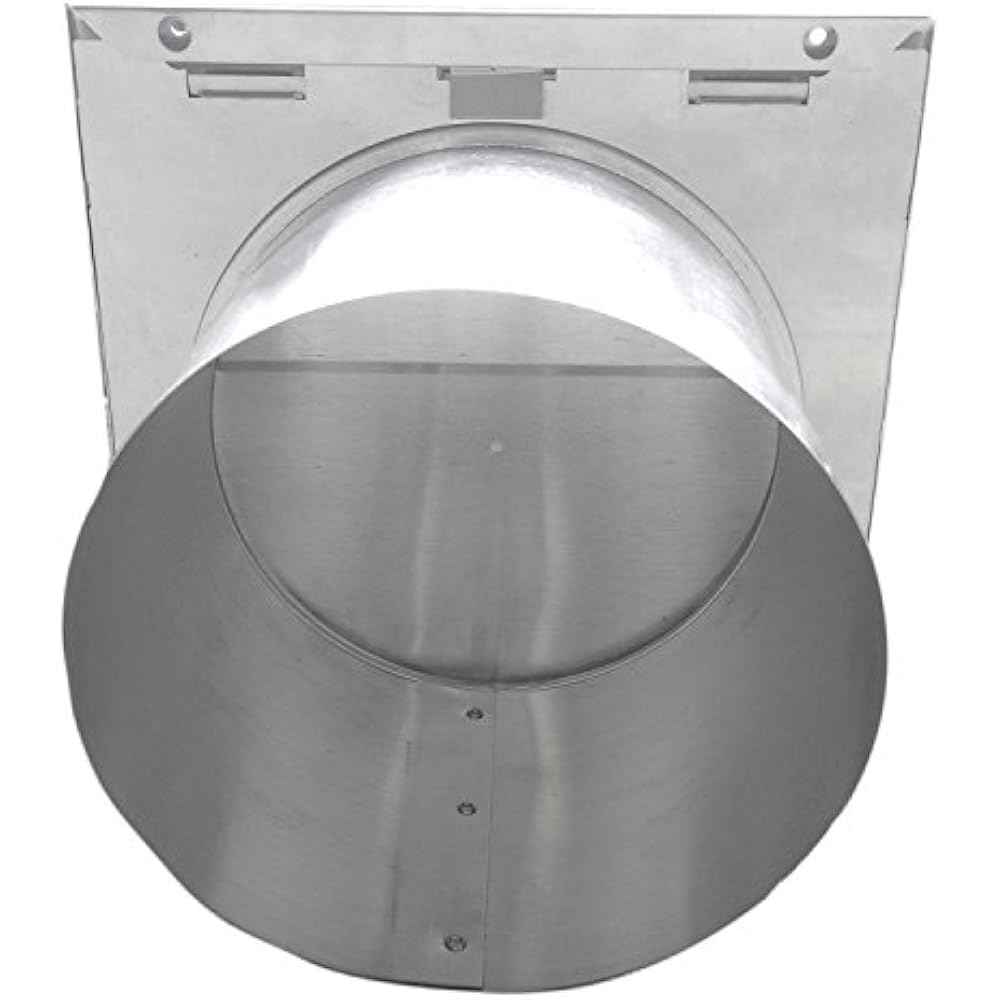 Builder's Best 011641 Heavy Gauge Wall Vent Hood With Spring Loaded