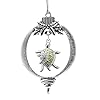 Inspired Silver - 1.0 Carat Sea Turtle Family Charm Ornament - Silver Customized Charm Holiday Ornaments with Cubic… 41FNJwWLwqL. SS100