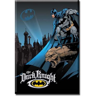 (2x3) Batman The Dark Knight Retro Vintage Locker Refrigerator Magnet