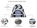Balffor Ironing Board Cover and Pad (White & Gray, 18