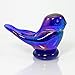 Bluebird of Happiness Terra Studios Limited Edition Rainbow Art Glass Figurine Studio Signed & Dated