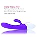 CKSOHOT Waterproof G Spot Rabbit Vibrator CKSOHOT 16 Speed Mode Silicone Vibrator Stimulator Vagina and Clitoris Sex Massager Sex Toys for Women Men Couple Rose