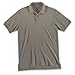 5.11 Tactical Utility Short Sleeve Polo Shirt, Poly-Cotton Fabric, Wrinkle Resistant, Silver Tan, M, Style 41180
