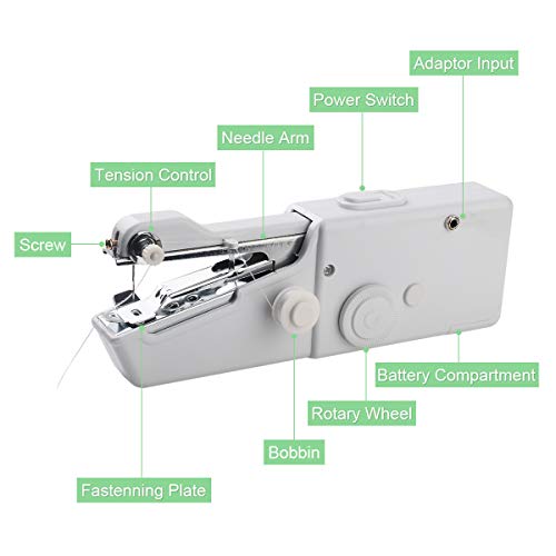 2 Handheld+Sewing+Machine+Threads+Kit