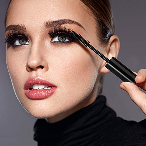 25 Pieces 10 ml Empty Mascara Tubes Wand Empty Eyelash Bottle Clear