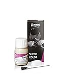 Dye Paint For Leather Shoes And Bags With Sponge And Brush, Kaps Super Color, 70 Colors