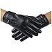 Monoche Touch Screen Thermal Gloves Leather for Men Waterproof Outdoor Indoor Sports Cycling Driving Ridingthumb 3