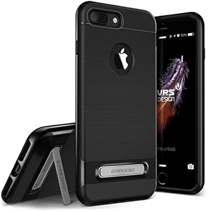Amazon Co Jp Vrs Iphone7 Plus 対応 ケース 耐衝撃 High Pro Shield 米軍mil規格 衝撃吸収 薄型 カバー スタンド 付 Iphone7plus アイフォン7プラス 対応 ジェットブラック 家電 カメラ