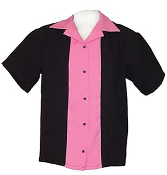 Amazon.com: Tutti Ladies Retro Bowling Shirt 50's Style