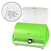 DiscGear Selector 50FX 50-Disc CD Case w/Title Sheet - Green