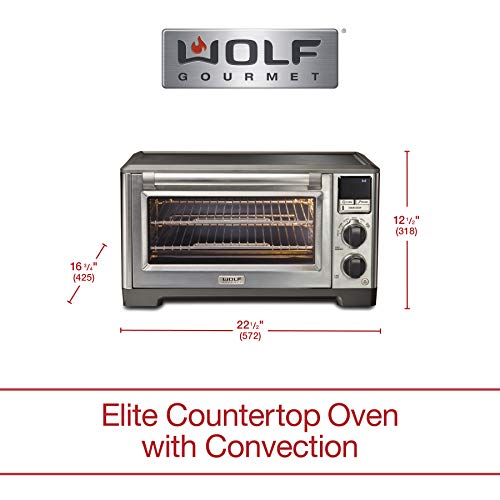 Wolf Gourmet Elite Digital Countertop Convection Toaster Oven with