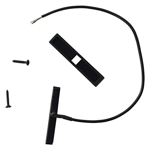 SODIAL Rod Piezo Pickup with Center Lead for Acoustic Electric Violin Mounting Bracket Screws