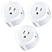 Etekcity Smart Plug, Compatible with Alexa, Google Home and IFTTT, WiFi Energy Monitoring Mini Outlet with Timer (3-Pack), No Hub Required, ETL Listed, White, 2 Years Warranty and Lifetime Support