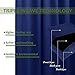 NICETOWN Blackout Curtains and Drapes for Living Room - Extra Long Room Darkening Thermal Insulated Solid Window Blackout Draperies (Navy Blue, 1 Pair, 52 x 95-Inch)