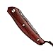 KUBEY Damascus Steel Folding Knife,Rosewood Handle,Drop Point,2-3/4-Inch Blade