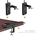 COZOO Clamp Mount Desktop Power Strip with USB 3 Port Charger Station 20W/4.0A and 2 AC Outlet Travel Universal(100-240V) 4.5ft Extension Cord for Desk, Table,Workbench