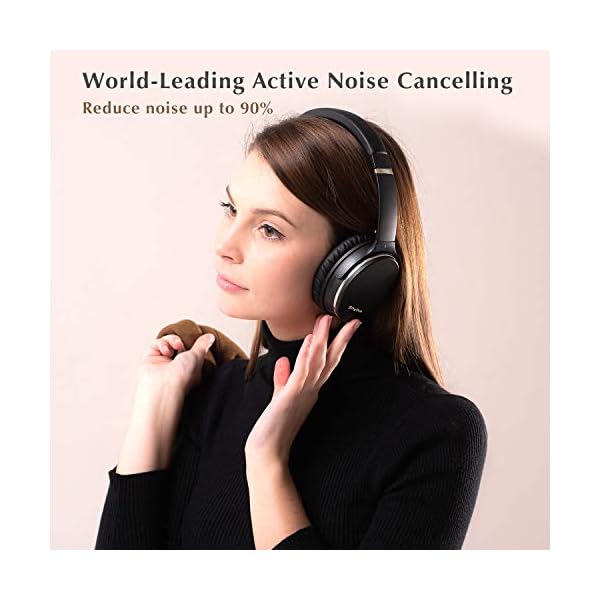 Noise-Cancelling-Wireless-Headphones-Bluetooth-50-Srhythm-NC35-Lightweight-Over-Ear-Headset-with-CVC80-MicType-C-Fast-Charge40-Hrs-PlaytimeVoice-Call-for-iOS-AndroidCellphoneTVPCGun-Black Srhythm NC35 Noise Cancelling Wireless Headphones Bluetooth 5.0, Foldable Over Ear Headset with Build-in Mic,50+ Hrs…