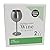 Stainless Steel Wine Glasses- Set of 2 Premium Quality 12 Ounce Wine Glasses