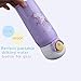 Kids Water Bottle Thermoses Unicorn Water Bottle Cup Metal Stainless Steel Vacuum Insulated Water Flask for School Kids Girls Lunch Box Leak Proof BPA Free No Straw - 12oz (Purple)