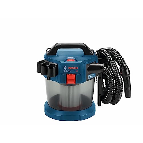 BOSCH GAS18V3N 18V 1.6 gallon Vacuum Bare Tool , Blue Pricepulse