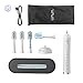 VAVA Electric Toothbrush Clean as Dentist Rechargeable Sonic Toothbrush with 4 Replacement Brush Heads 5 Optional Modes, Built-in Auto Timer, IPX7 Waterproof, FDA Approved, White