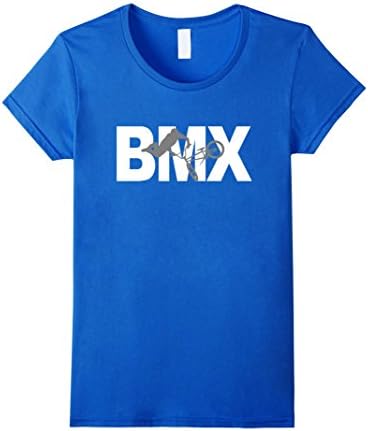 Womens BMX Free style bike T-shirt XL Royal Blue