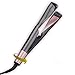 CHARMINER Professional Hair Straightener Curling Iron 2 in 1, Flat Iron Curling Iron, Tourmaline Twisted Beauty Hair Tools with LCD Digital Display&Auto Shut-Off Functions for All Hair Stylingthumb 1